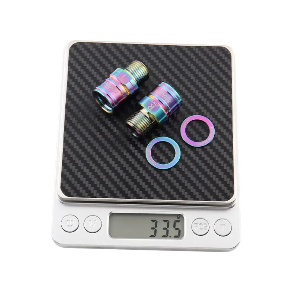 

1 пара удлинителей педалей из титанового сплава 9/16, износостойкие удлинители оси педалей велосипеда, легкие адаптеры для велосипедных педалей 20 мм, проставки