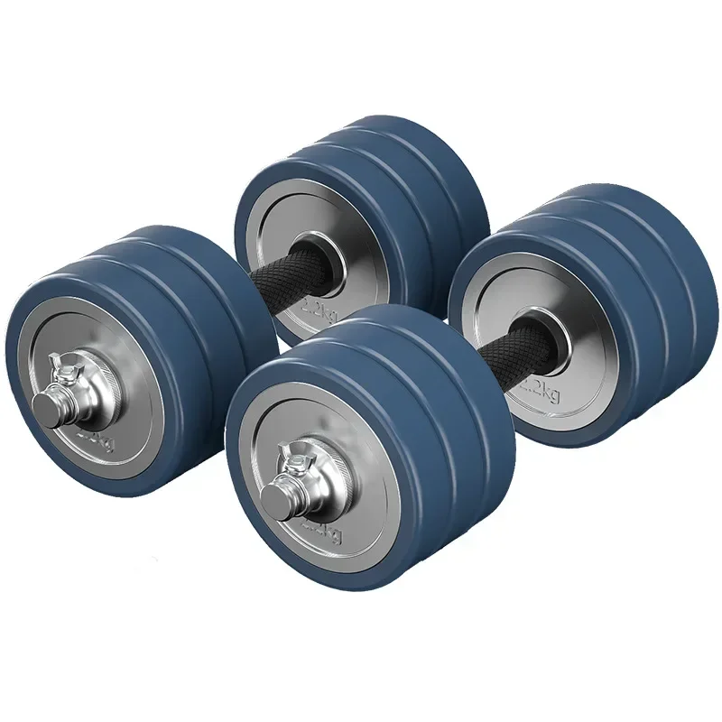 Dumbbell Household Rust Prevention Youth Barbell Household Men\'s Full Set of Dual-use Combination Fitness Equipment