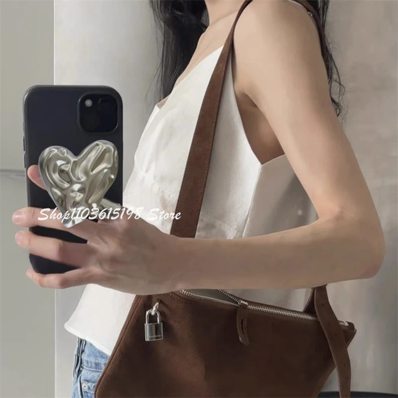 INS coreano lindo amor corazón teléfono Griptok soporte para iPhone 16 Samsung accesorios universales para teléfono soporte para teléfono agarre Tok soporte