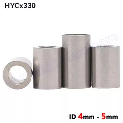 M4 M4.5 M5 304 Stainless Steel Spacer, Unthreaded Bushing Washer, Round Hollow Standoff, Straight Through Column Gasket Sleeve