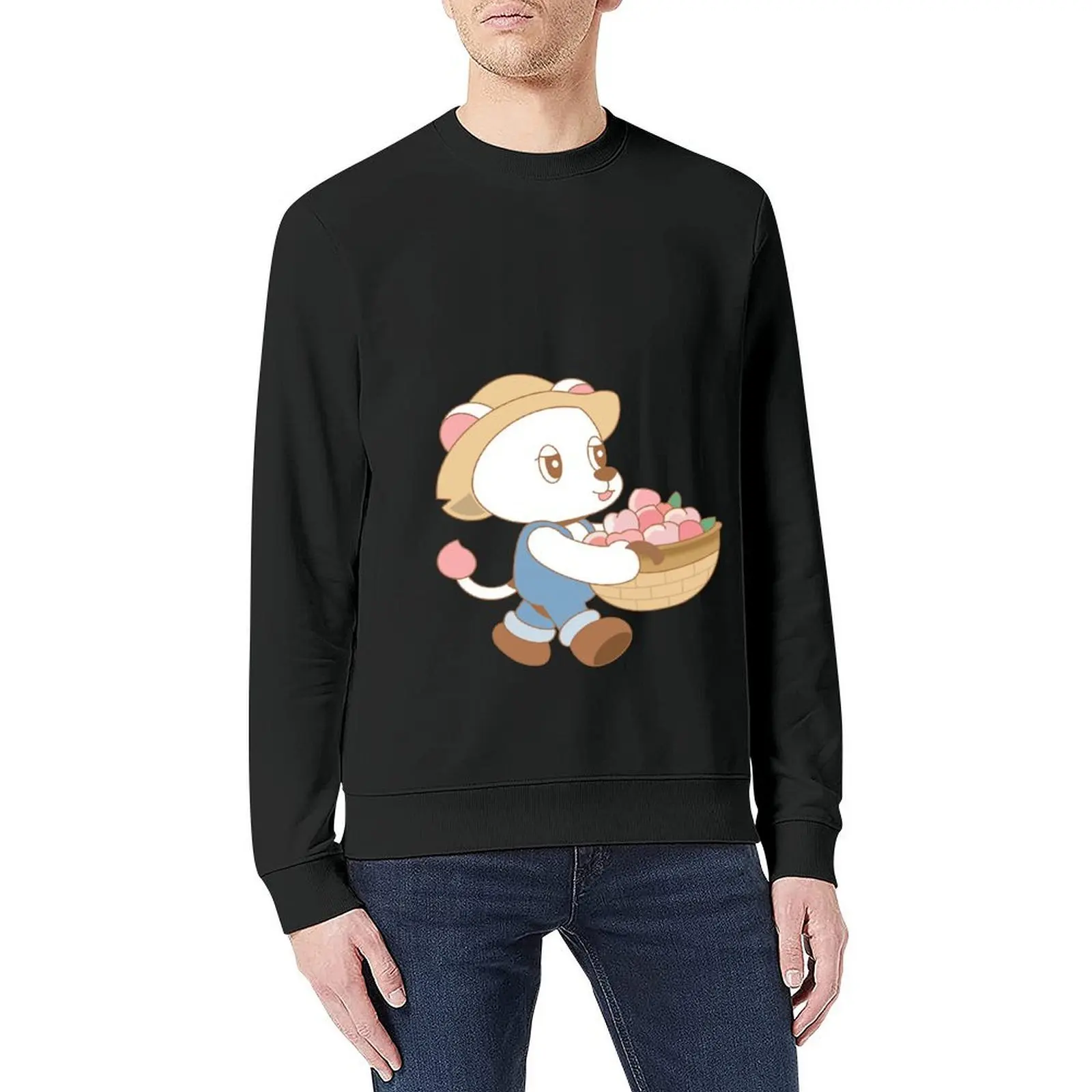 WOOKDONG peach picker lee dong wook the peach farm Pullover men's winter sweater anime clothing male clothes pullover