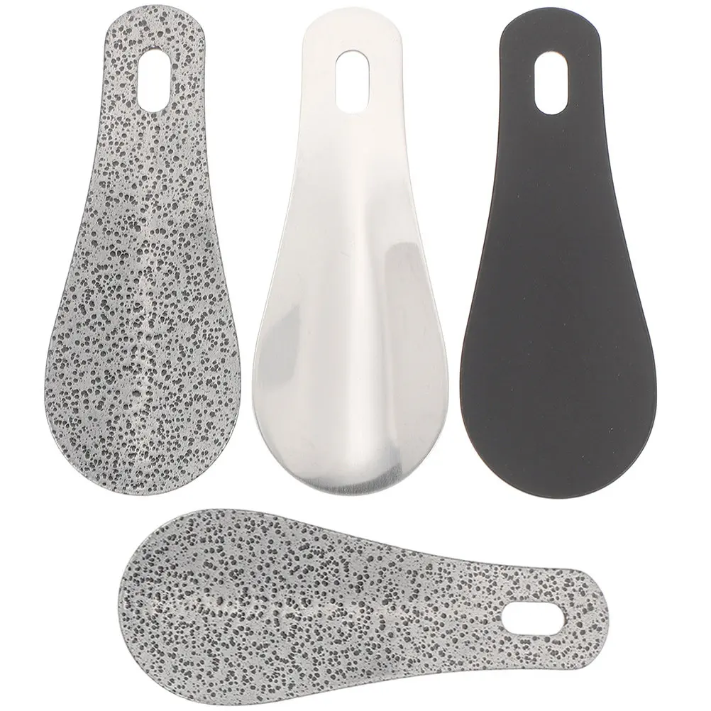 

4Pcs Compact Small Shoe Horn Short Shoehorn Portable Travel Shoe Helper for Men Women Kids Seniors Elderly Disabled Shoes