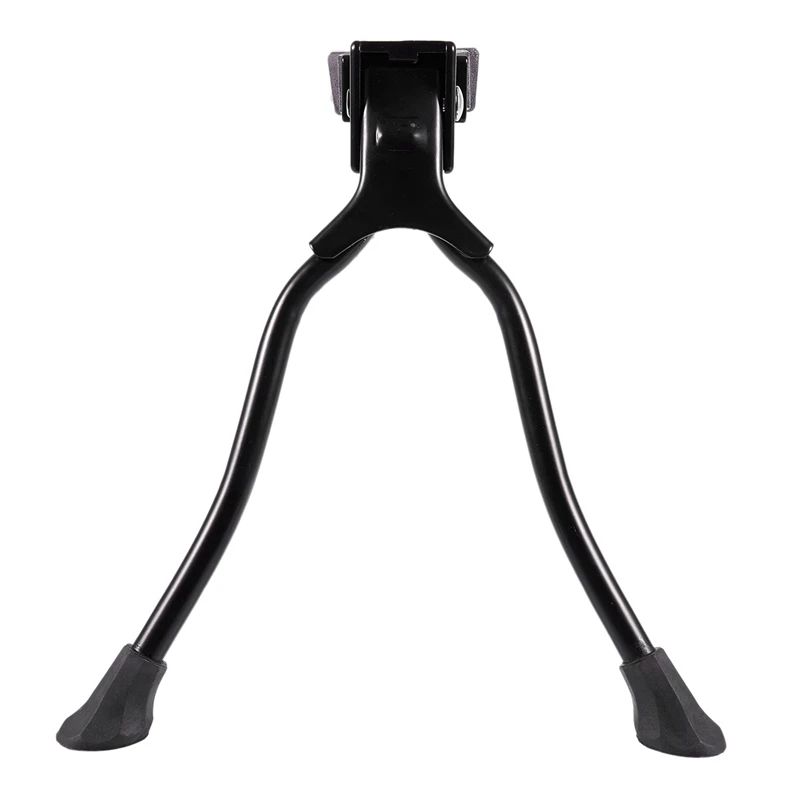 2X Alloy Double-Leg Center Mount Bicycle Bike Kick Stand Black 26 Inch Cycle