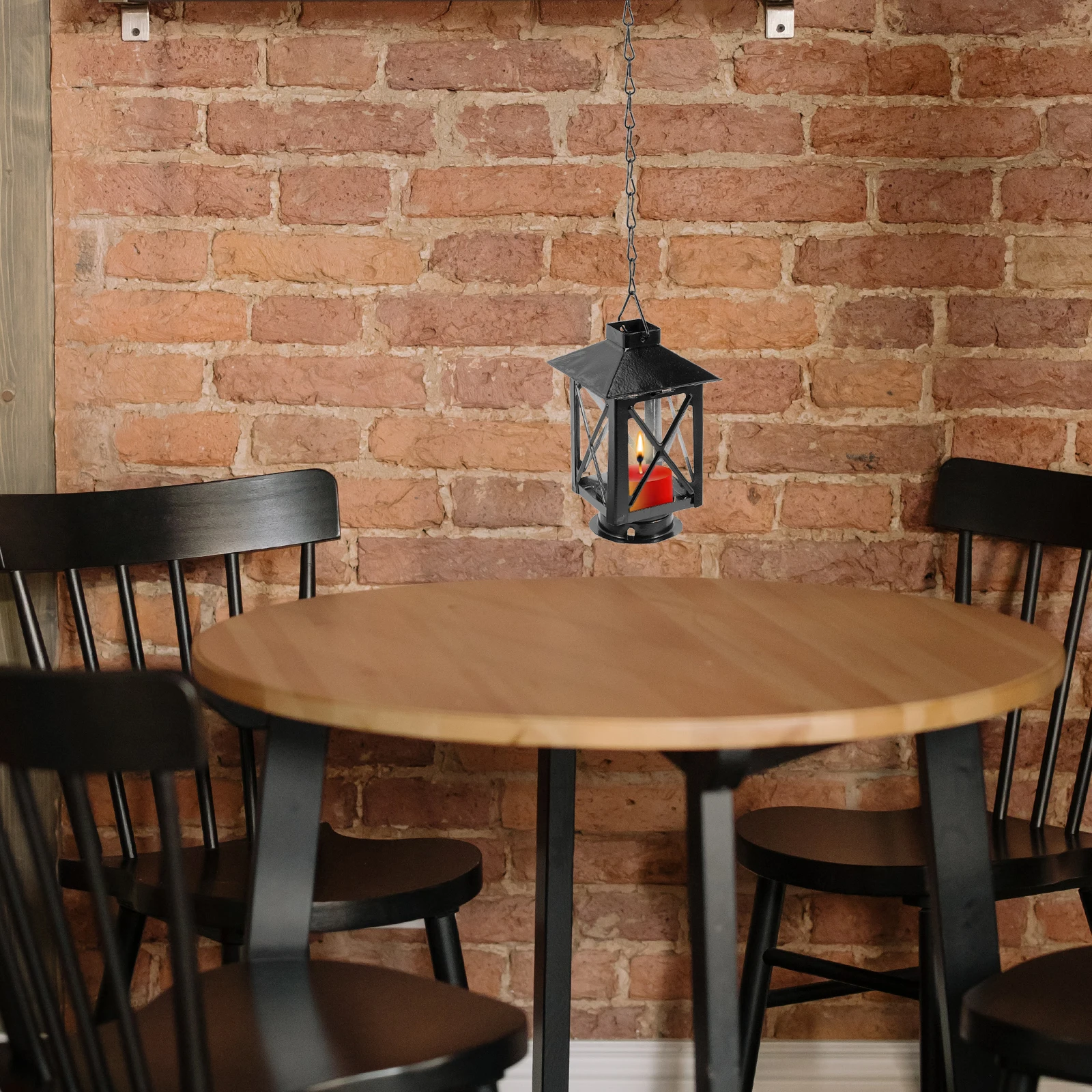 Подвесной железный металлический держатель с цепочкой, подсвечник для чая, подвеска для декора стен, вечеринки, свадьбы, дома,