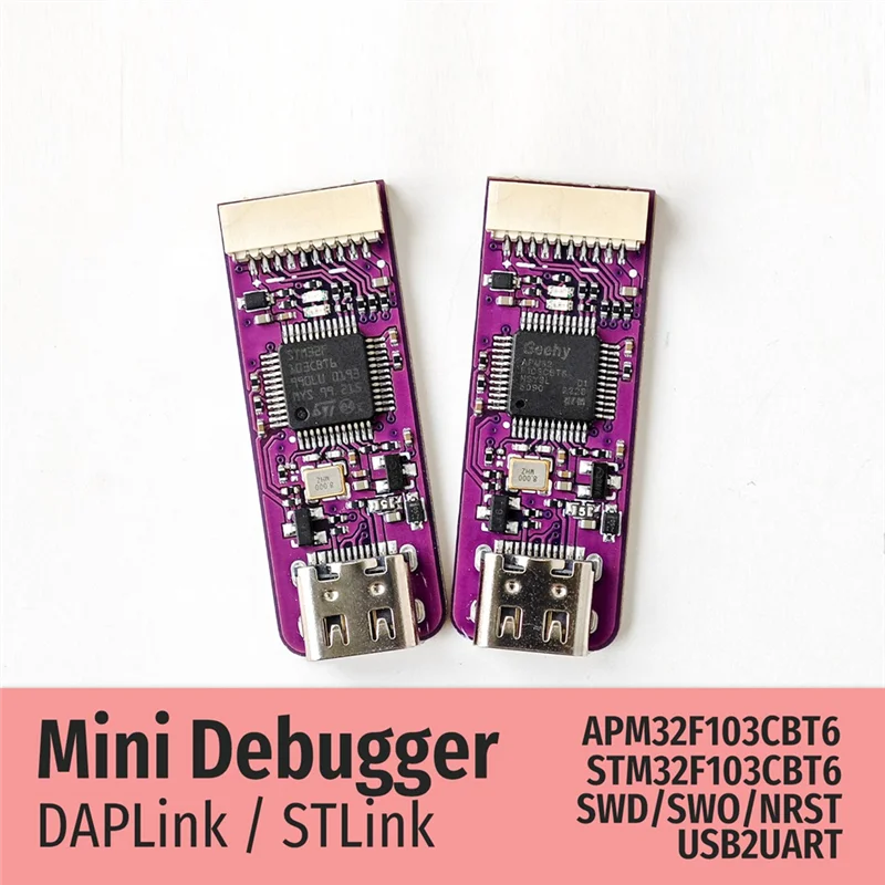 

B03B-Mini Debugger Debugger Chip SWD SWO USB To Uart Module