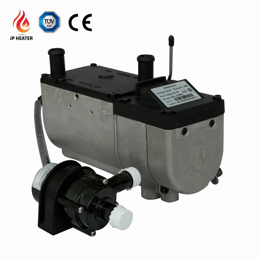 Air Filter Lightuty Air Conditioner 5kw 12v Diesel Water Parking Heater 5000w