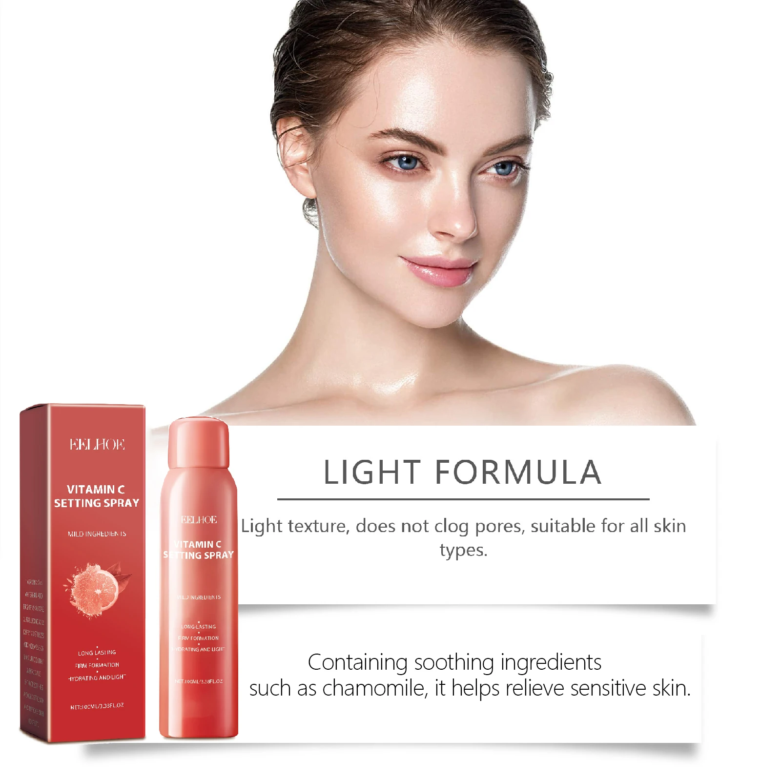 Beauty Makeup Fixer - Matte Setting Spray Long-lasting Waterproof Matte