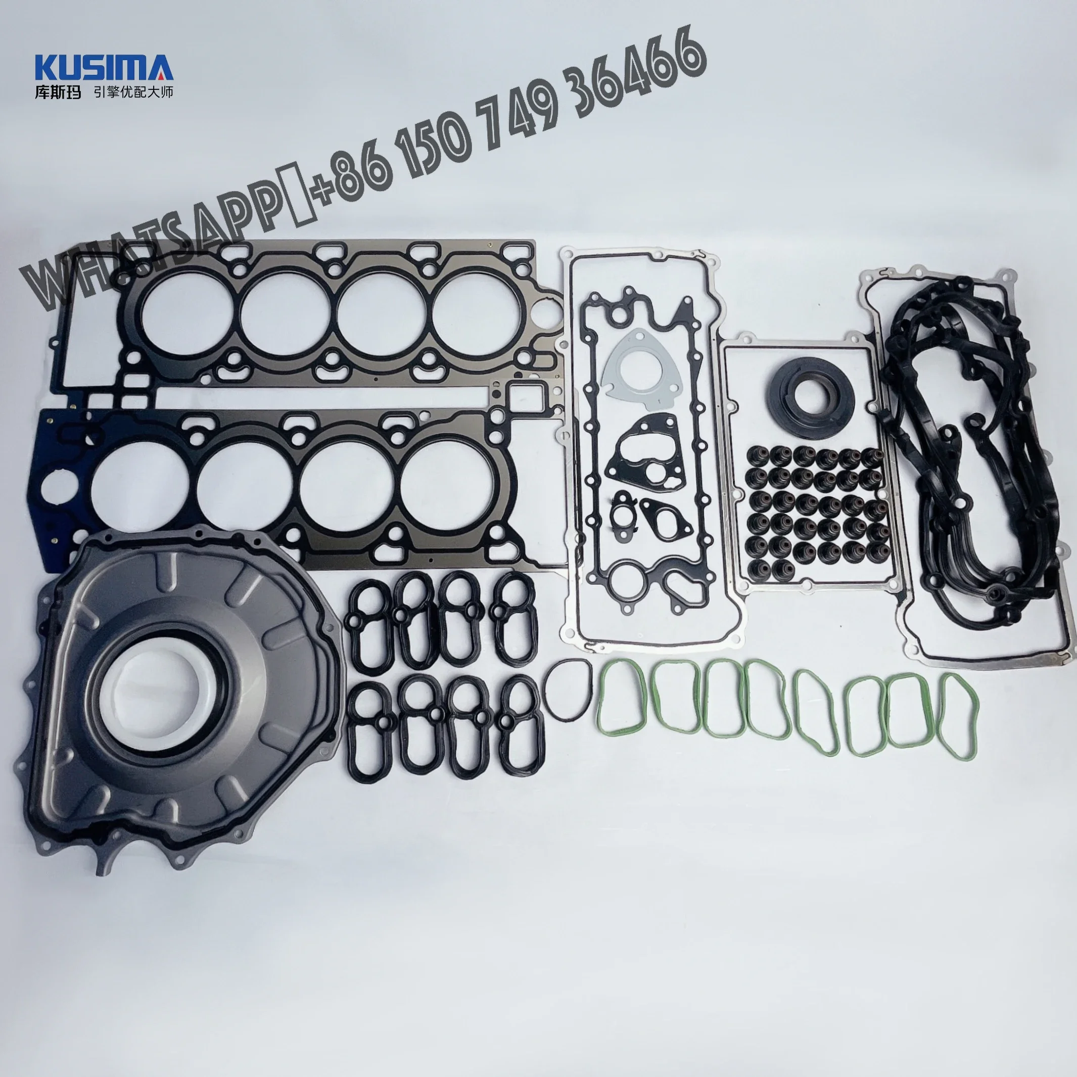 مصنع جديد مجموعة حشية كاملة الاسطوانة مجموعات ربط السيراميك الارضي لاند روفر AJ133 5.0L 508PN-V8 مصنع البنزين جودة OEM