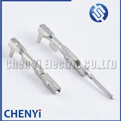 50 Pcs metal copper Pin Brass Crimp Car Terminal TP101-00100 TP105-00100 For Automobile Connector Plug HP286-06021