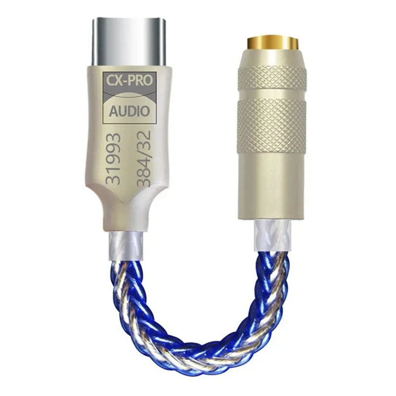 1 шт. CX31993 Hi-Fi ЦАП типа C до 3,5 мм усилитель для наушников аудио декодер металлический B