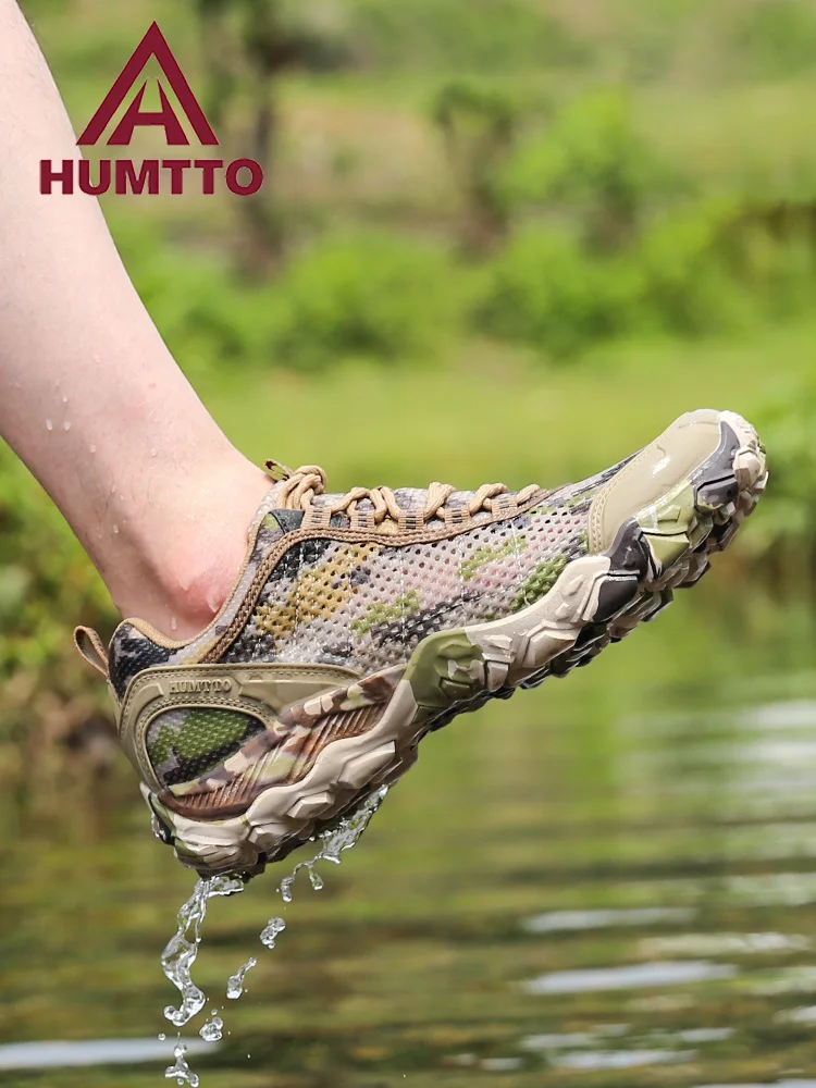 Humtto Outdoor Running Shoes Breathable Outdoor Sports Sneakers for Men Walking Shoes Trekking Shoes Women Casual Jogging shoes