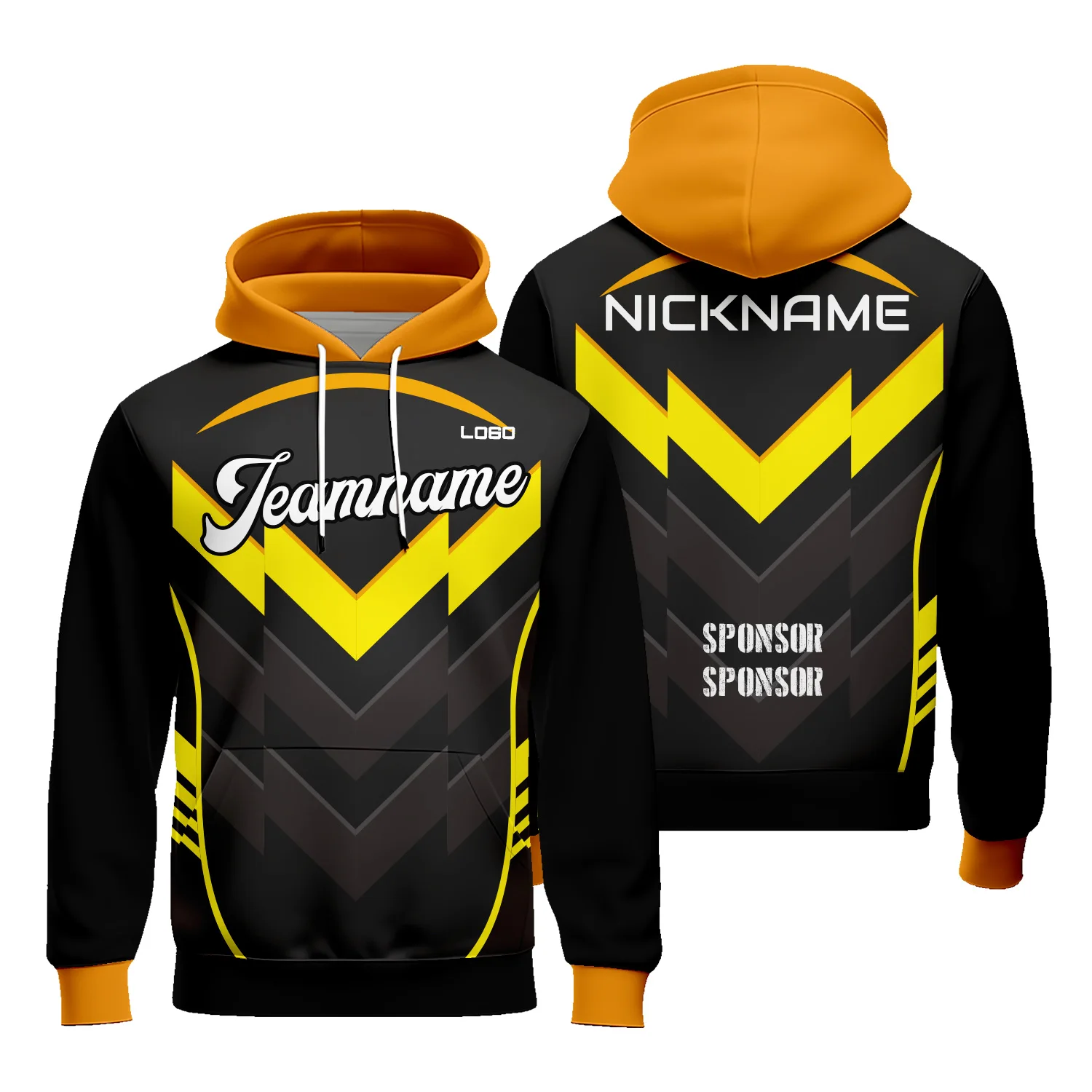 Custom Graphic Line Hoodies for Men Women Sublimation Baseball Pullover Sweatshirt