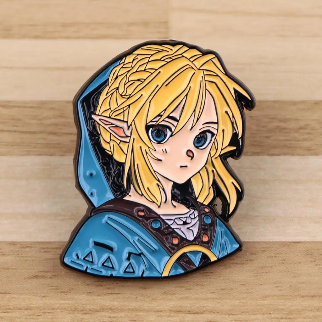 The Legend of Zelda Fashion Enamel Pin Pines Badges Brooches for Women Lapel Pins for Backpacks Fashion Jewelry Accessories