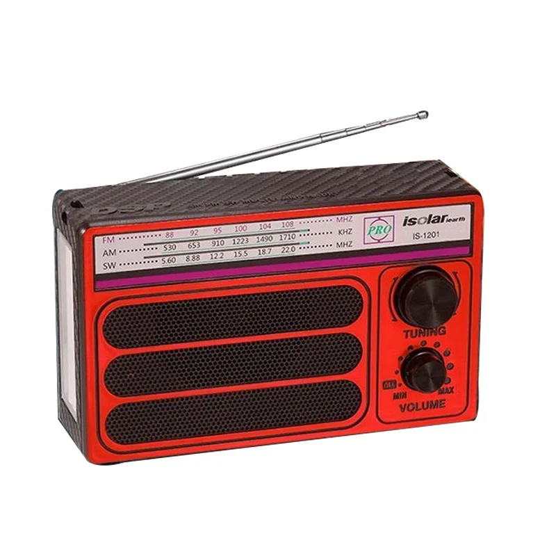 

Export Multi Band FM/AM/SW Rechargeable and Portable High-volume Radio for The Elderly