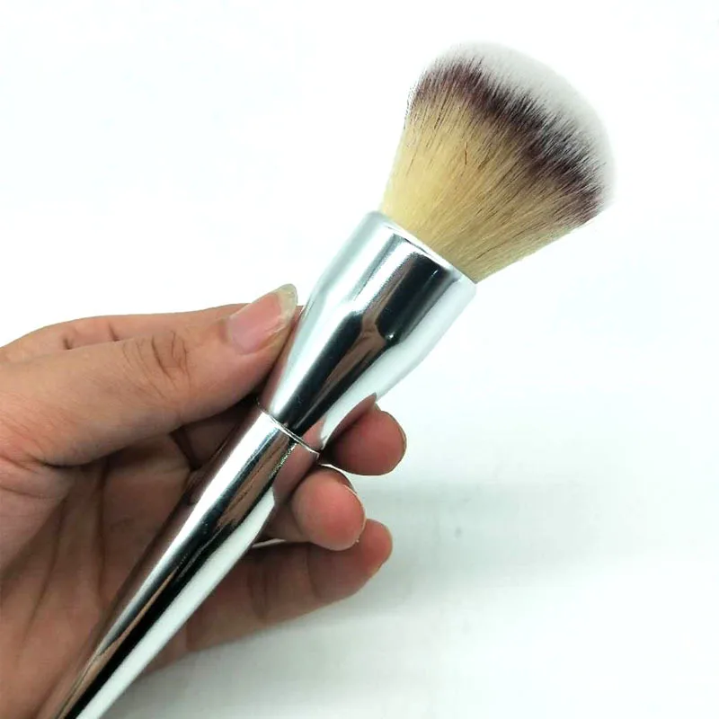 1Pcs Makeup Brush Face Cheek Contour Blusher Nose Foundation Loose Power Cosmetic Make Up Brushes Tool Powder Blush Kabuki Brush