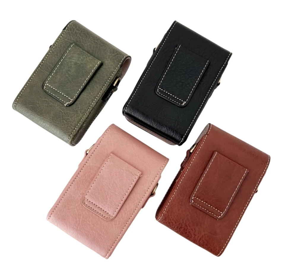 حقيبة حمل الكاميرا حقيبة ريترو مع حزام الخصر حزمة حماية حزمة لكانون G7X3 G5X2 sx740 s90 d30 285 a3000