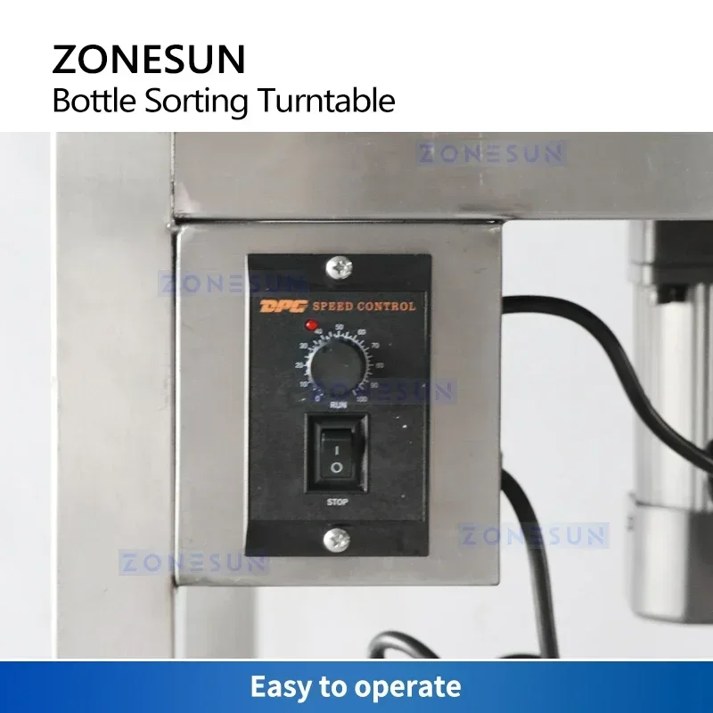 ZONESUN آلة فك الزجاجات الأوتوماتيكية عالية السرعة PET الزجاجة البلاستيكية Unscrambler إنتاج معدات التعبئة والتغليف ZS-LP800N