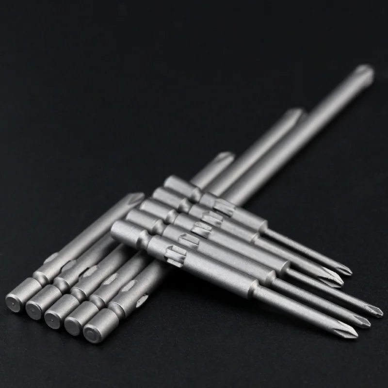 Alloy 801 Cross Screwdriver Head PH00 PH0 PH1 PH2 Bits 5mm Strong Magnetic Lengthening Screwdriver Bits