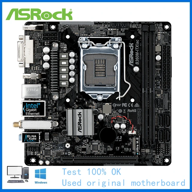 動作確認済】マザーボード ASRocK B360M LGA1151 パソコン PCパーツ マザボ