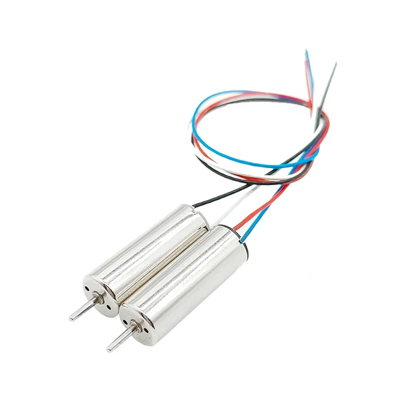 2 шт. мини 4-осевой двигатель с полой чашкой 720 7X20 мм, как показано на рисунке, сталь + пластик для JD385 JJ1000 Habersham H107