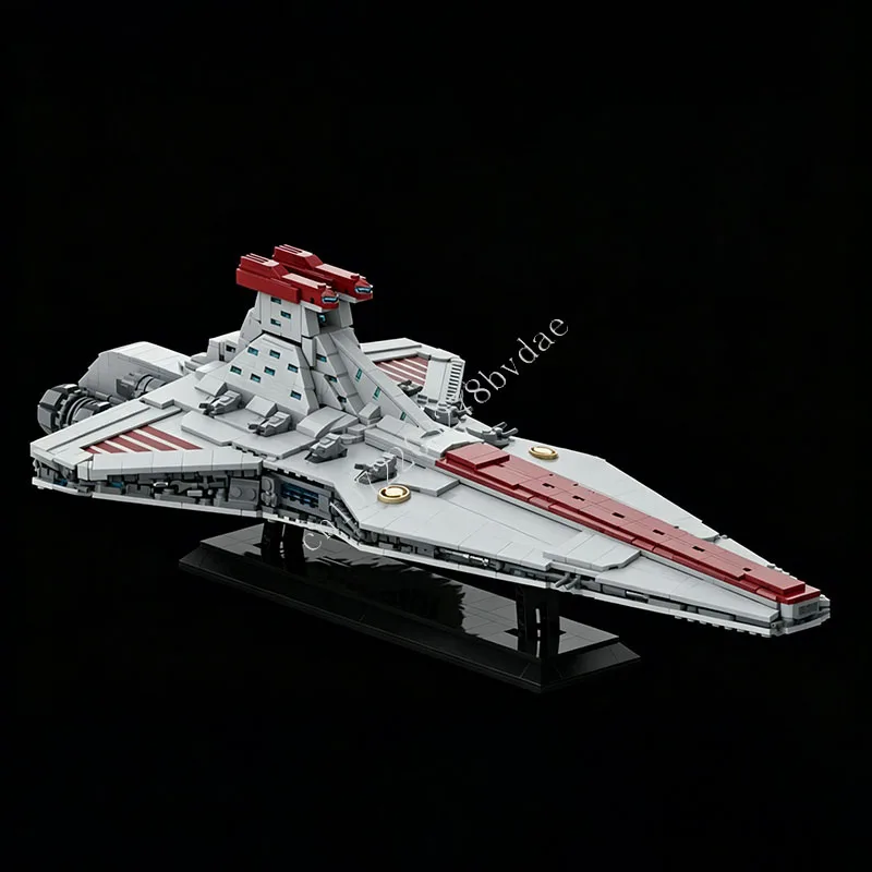 2261PCS The Unifier Venator-Class SD Space War Military MOC SpaceShip Battle Model Building Blocks Architecture DIY Model Gift
