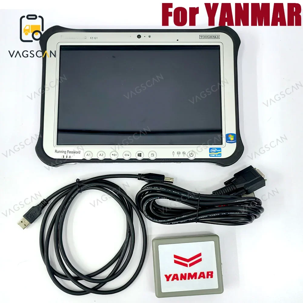 For Yanmar diagnostic tool  Outboard / Jet Boat / Wave Runner,suitable for MERCURY MARINE 225 with FZ-G1 Tablet