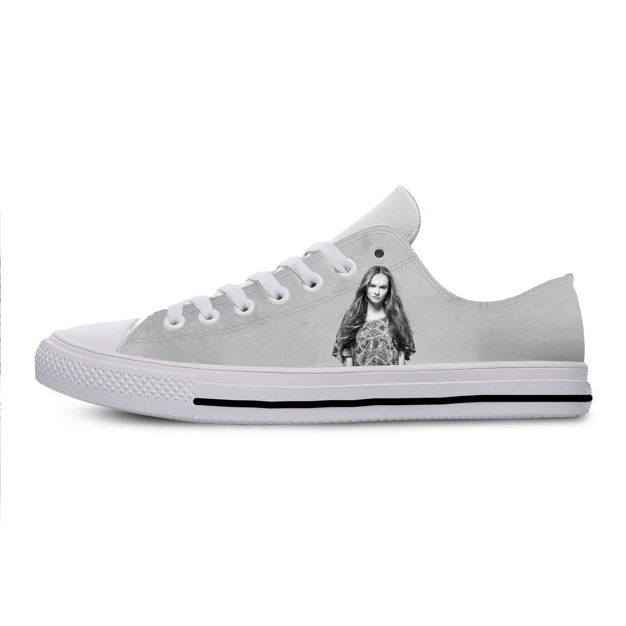 Zapatillas de Moda Divertidas de Verano de Alta Calidad, Calzado Casual Práctico para Hombre y Mujer, Madeline Carroll, Zapatillas Bajas