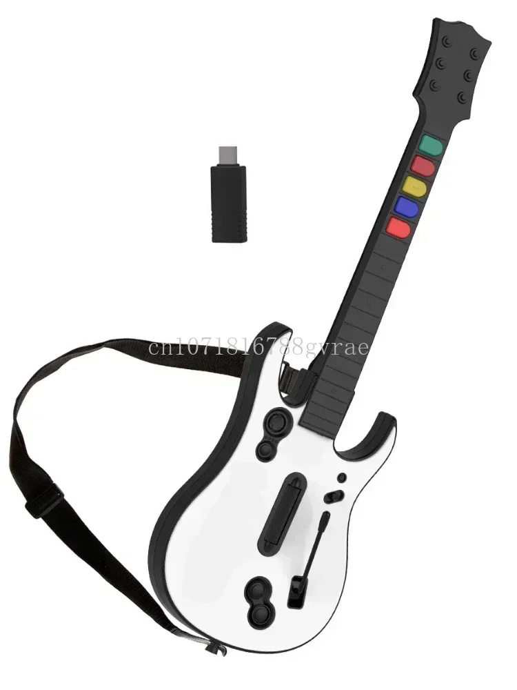 

Guitar Hero Game Wireless Gaming Controller Guitar Hero Rock band 2.4 G Remote Guitar Handle Console Gamepad 5Key For PC PS3 PC