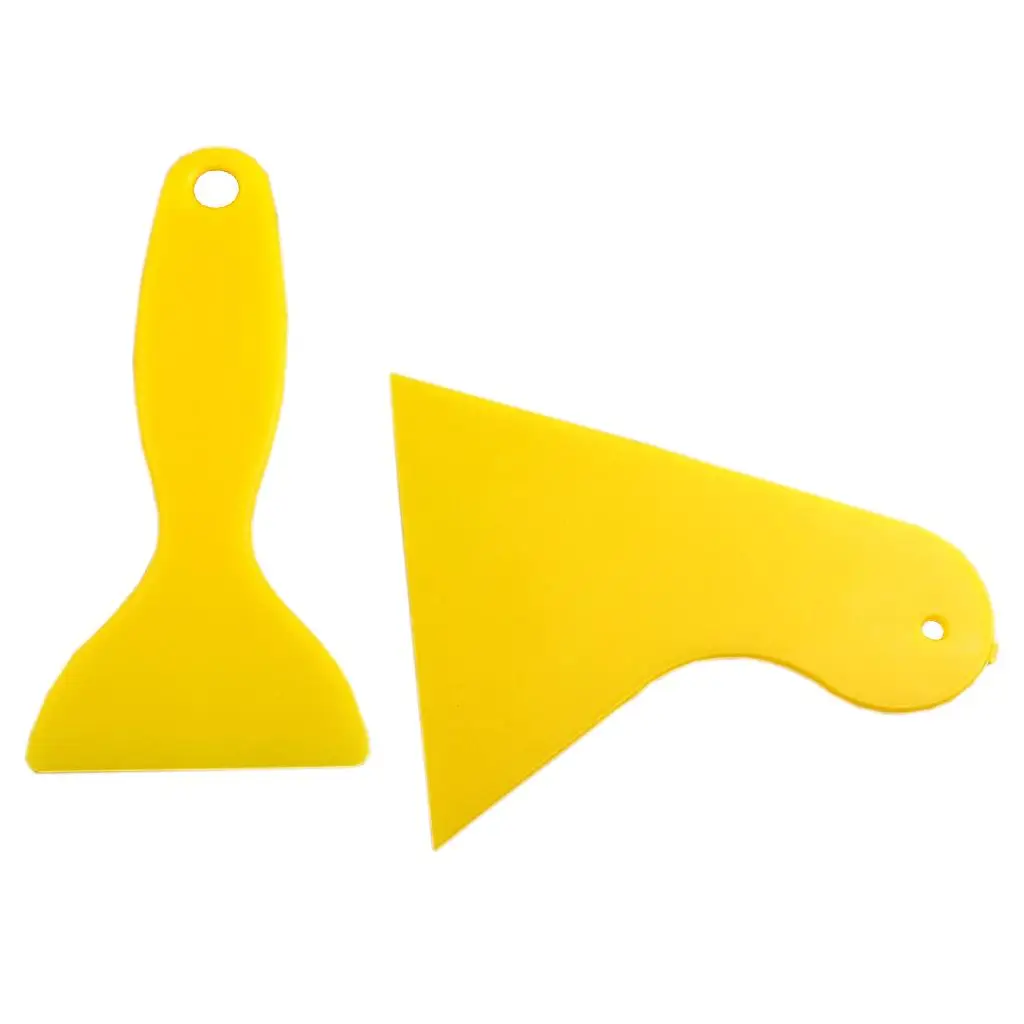 Window Scraper Large Size Plastic Bubble Remover Car Sticker Scraper Set for Automotive Installation