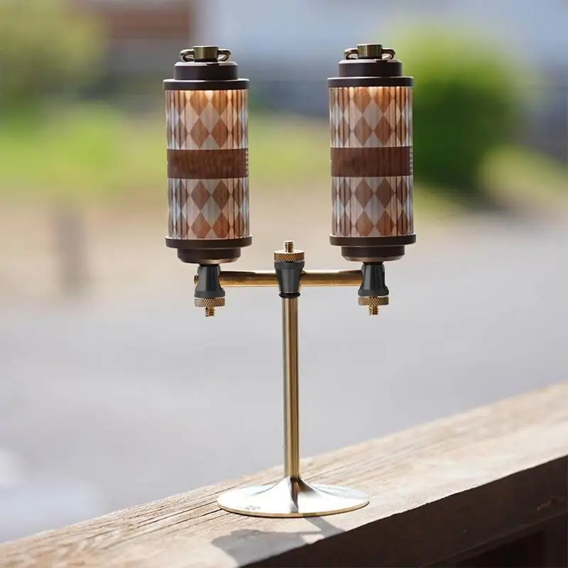 Camping Light Rack Light Candlestick Holder Outdoor Lamp Rack Multifunctional Light Stand For Kitchen Living Room Picnic