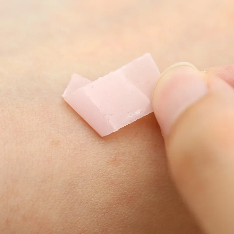 1 Stück Mikroporen-Silikon-Gel-Wimpernband aus Vliesstoff, atmungsaktiv, für empfindliche Haut geeignet, resistentes Unter-Augen-Pad für Wimpernverlängerungswerkzeuge – Detail 5