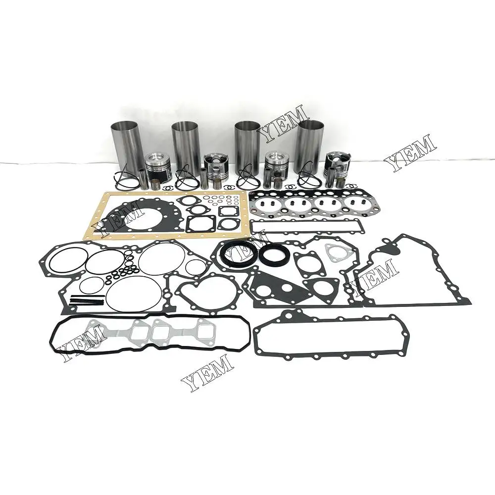 

For Mitsubishi Engine Overhaul Kit With Piston Rings Liner Cylinder Gaskets S4S Engine spare parts