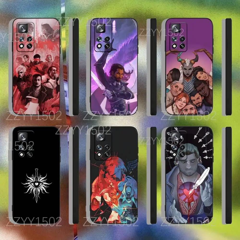 

D-DragonS Age Veilguard Phone Case For Samsung S25,S24,Ultra,S20,S30,Plus,S22,S23,Ultra,Plus,5G Black Silicone Soft