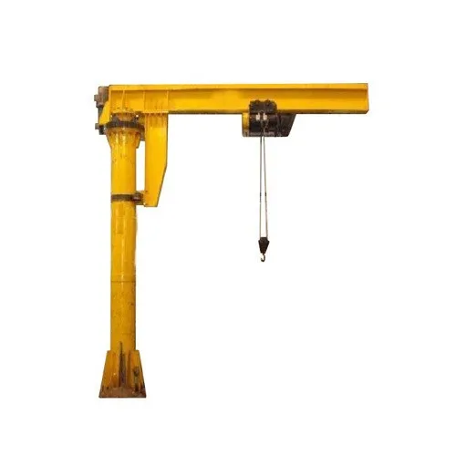 Source Manufacturer Rotate Fixed Type 360 Degrees Warehouse 2 Ton Jib Crane With Electric Hoist