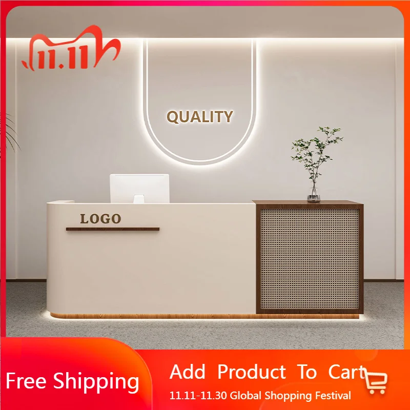 

Hotel Unique Reception Desks Beauty Luxury Modern Restaurant Reception Desks Minimalist Design Mostrador De Tienda Furniture
