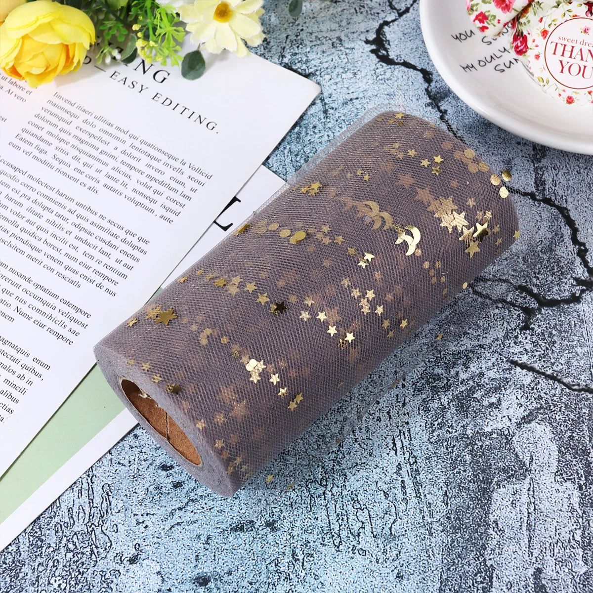 

Bachelorette Fabric Wedding Decorations Dining Party Table Skirt Gauze for Parties