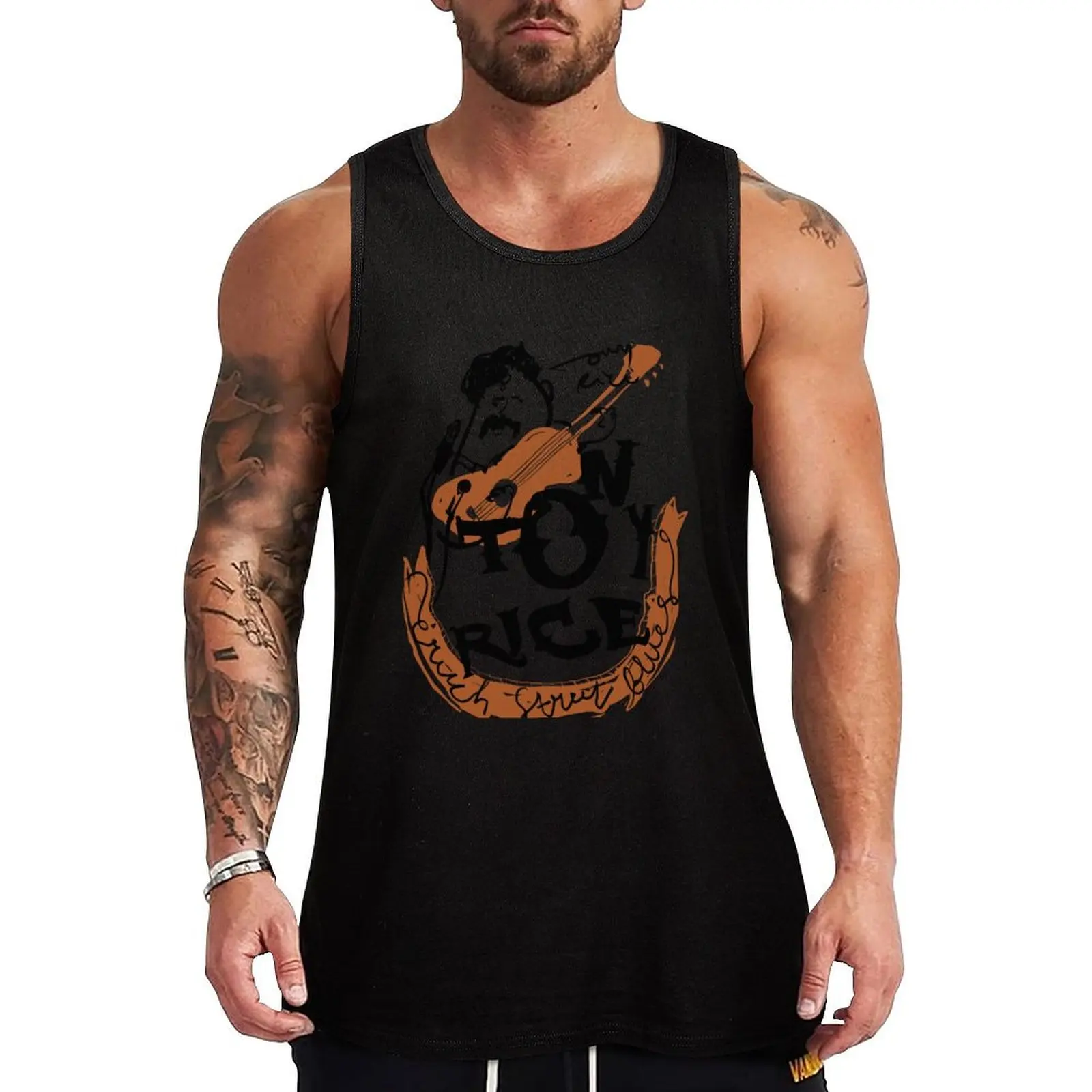 

mr rice Tank Top anime gym gym clothes man fitness Men's clothes