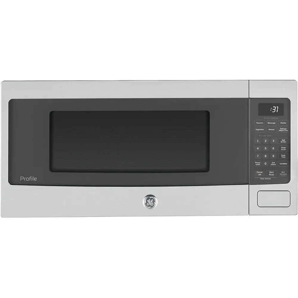 

GE PCHK11S1WSS 1.1 Cu t Countertop Microwave, 800W, Sensor Cooking, Scan-to-Cook, Wi-i Enable, Built-In able, StainlSteel