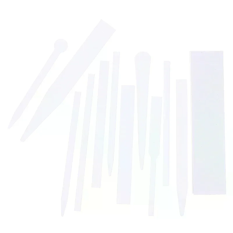 100 قطعة العطور الروائح العطور الزيوت الأساسية تستر شرائط العطر المتاح الأبيض رائحة ورقة شرائط ورق أوراق اختبار