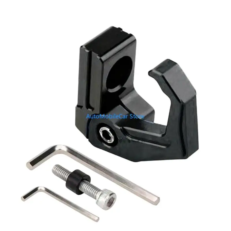 G8TE Anti Slip Foldable Motorcycle Handlebar Hook Heavy Load Capacity Aluminum Hook