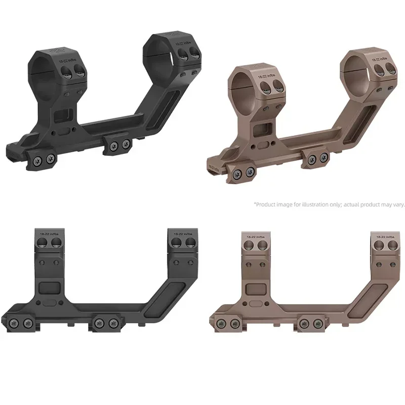 Vector Optics 30Mm 1-Piece Picatinny Cantilever Scope Mount 50Mm Extreme High Ar Rifle Ring Cnc 6061 Tactical