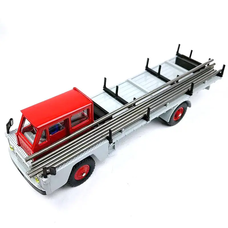 DINKY TOYS 1:43 CAMION SAVIEM Caminhão de plataforma plana Carro de liga Diecasts e veículos de brinquedo Modelo de carro em miniatura em escala para crianças