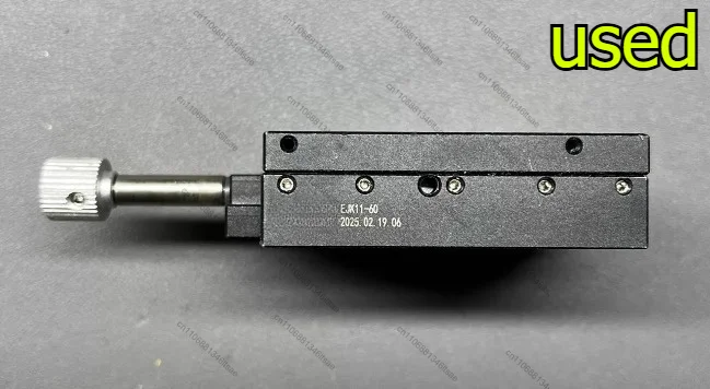 Accessories ejk11-60 dovetail manual slide, precision fine-tuning platform, table 30x30mm, stroke 30mm