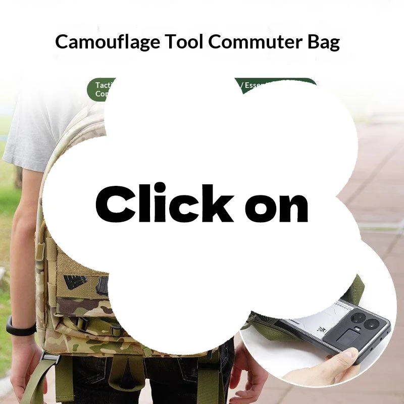 Scratch Resistant 600D Tactical Molle Pouch EDC Waist Tool Bag Compact Utility Pack for Camping Hunting Trips