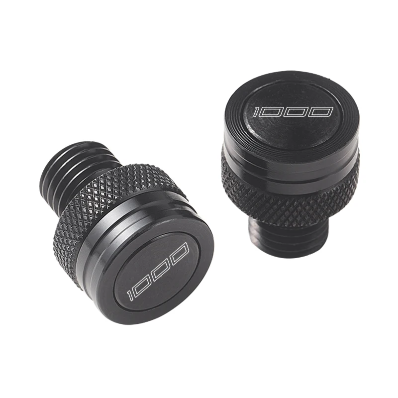 For Kawasaki Z1000 Z1000SX 2012 -2020 2021 2022 2023 Accessories Motorcycle M10*1.25 Aluminum Screws Bolts Mirror Hole Plugs Cap