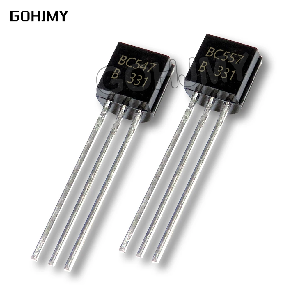

100PCS BC547+BC557 TO-92 50PCS BC547B+50PCS BC557B Transistor TO-92 new