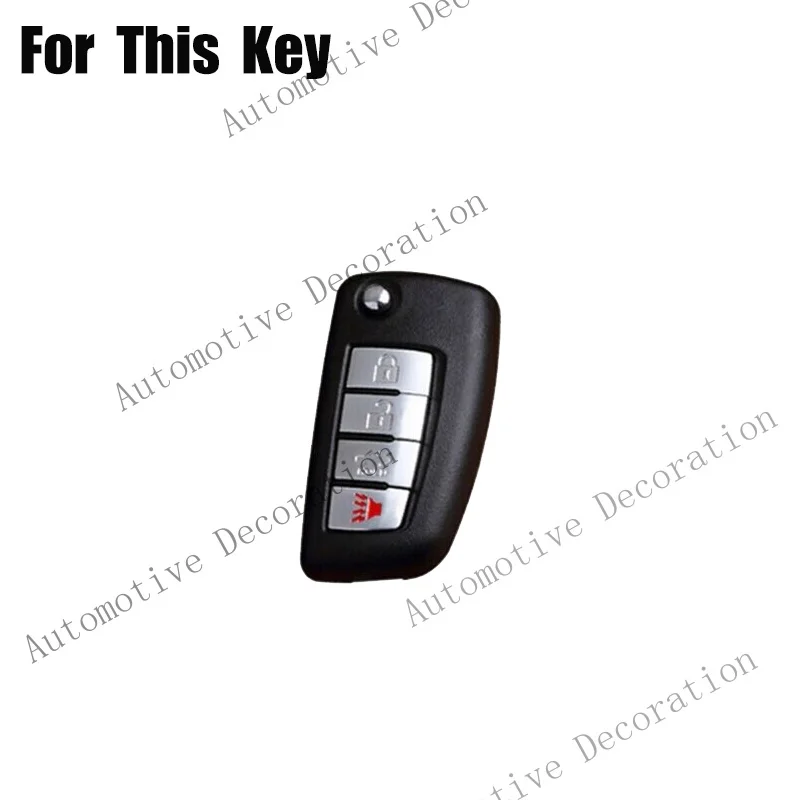 Z+ TPU Car Remote Smart Key Fob Case Cover Bag For Nissan X-Trail Rogue 2014-2019
