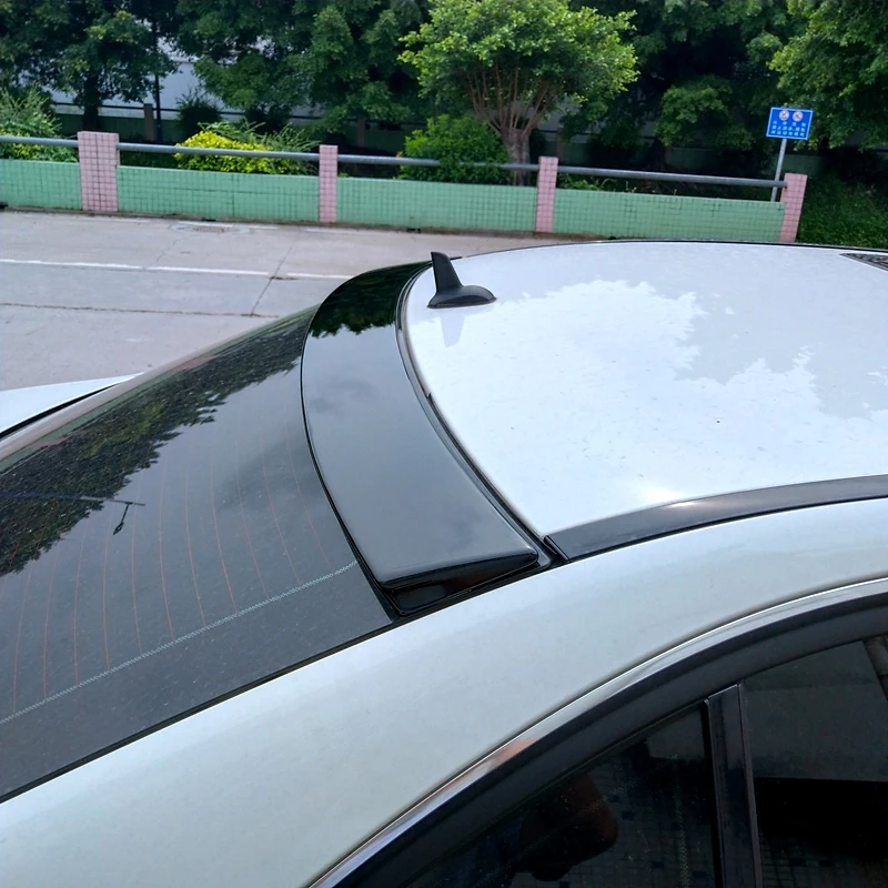 Für Benz W204 Dach Spoiler ABS Material Auto Hinten Flügel Primer Farbe Hinten Für Benz W204 C180 C200 C260 C280 C300 spoiler