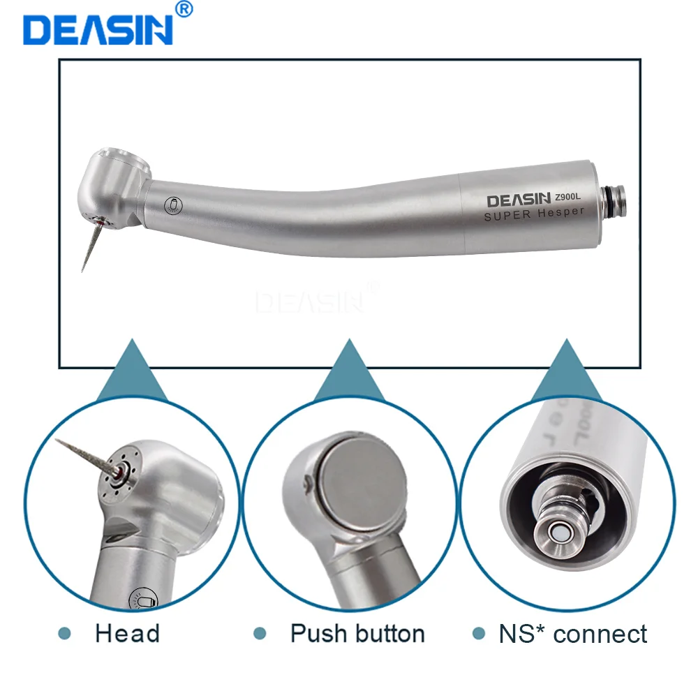 Dental Compatible For NSK Coupler High Speed Handpiece Air Turbine Fiber Optic Standard Head Z900L Dentistry Tools