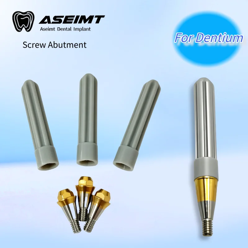 

Compatible Dentium Titanium Dental Abutment Multi-Unit Straight for Full Arch Restoration OEM Custom Abutments Supplier